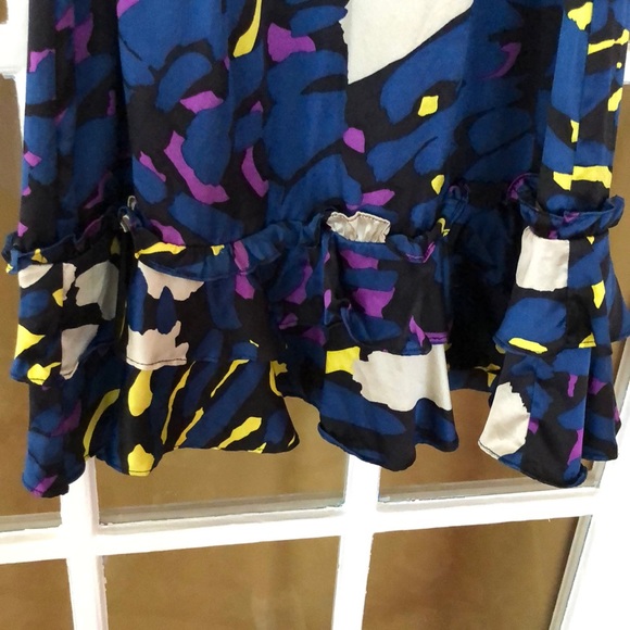 Silk Floral Betsy Johnson Dress - Picture 3 of 7